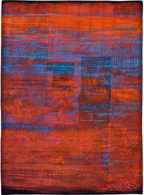 Deidre Adams, Chroma Study 2: Blue & Red, 2008
